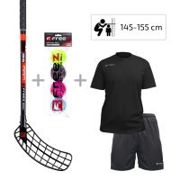 dětský tréninkový set FREEZ BASIC 150cm černá L (hráč d