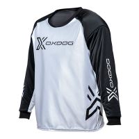 Brankářský florbalový dres OXDOG XGUARD GOALIE SHIRT white/black, padding