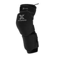 Brankářské florbalové chrániče kolen OXDOG XGUARD KNEEGUARD LONG Black/white - L/XL