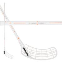 Florbalová hokejka Zone DREAM AIR SL 27 white/lava 100cm L-23