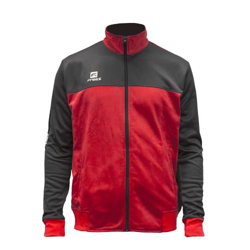 Sportovní mikina FREEZ TAHOMA JACKET RED-BLACK
