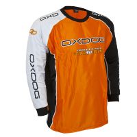 Brankářský florbalový dres OXDOG TOUR GOALIE SHIRT ORANGE, padding