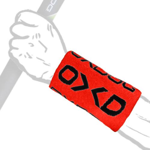 OXDOG TWIST LONG WRISTBAND red/black - Potítka