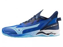 Mizuno WAVE MIRAGE 5 / Mugen Blue/White/Estate Blue / 36.0/3.5