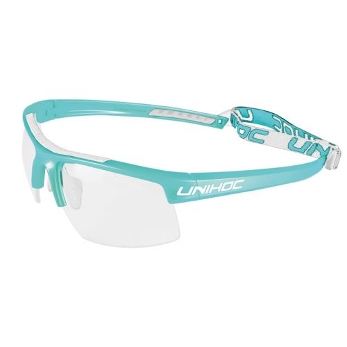 UNIHOC Eyewear ENERGY junior turquoise/white - Ochranné brýle