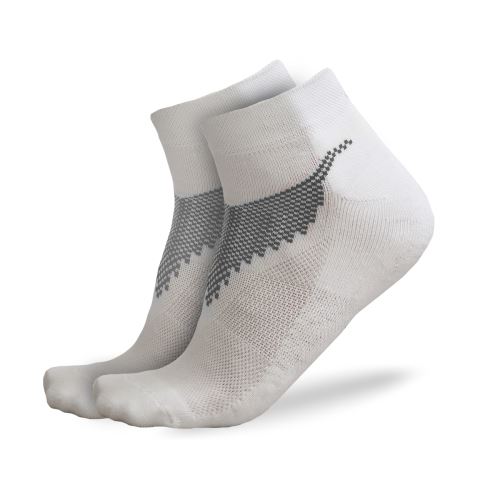 FREEZ ANCLE SOCKS 2-pack white  43-46 - Stulpny a ponožky
