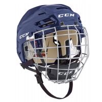 Hokejové helma CCM RES 110 combo SR navy - L