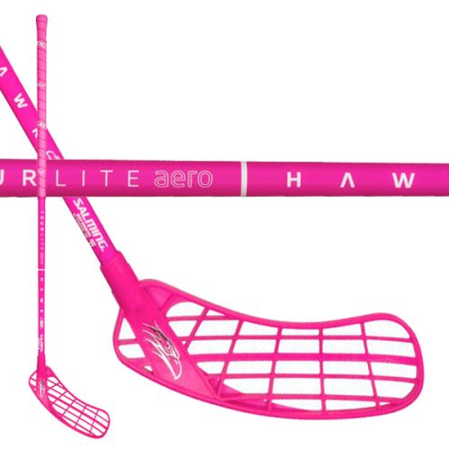 SALMING Hawk Tourlite Aero Pink 96 (107 cm) Left - florbalová hůl