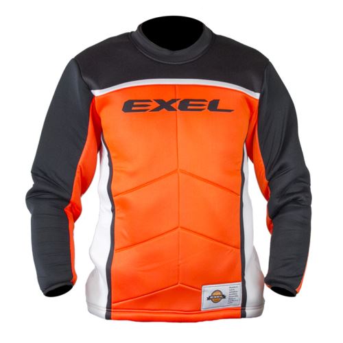 EXEL S60 GOALIE JERSEY junior orange/black - Brankářský dres