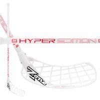 Florbalová hokejka ZONE HYPER Composite Light 29 white/red 87cm R
