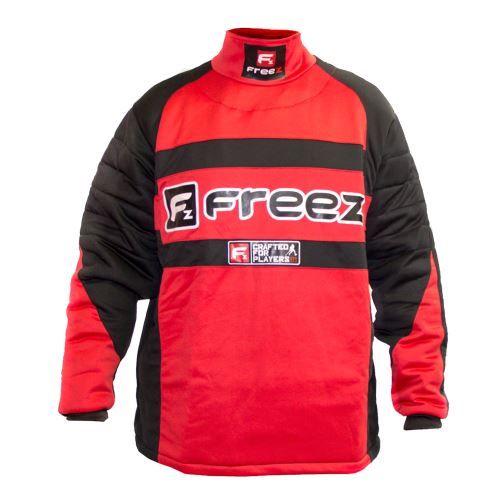 FREEZ Z-80 GOALIE SHIRT BLACK/RED 140/150
 - Brankářský dres
