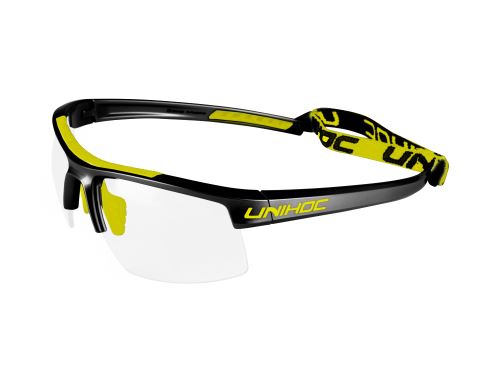 UNIHOC EYEWEAR ENERGY kids black/neon yellow - Ochranné brýle